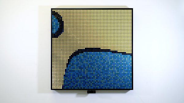 Longyearbyen Warming — Arctic temperature data artwork