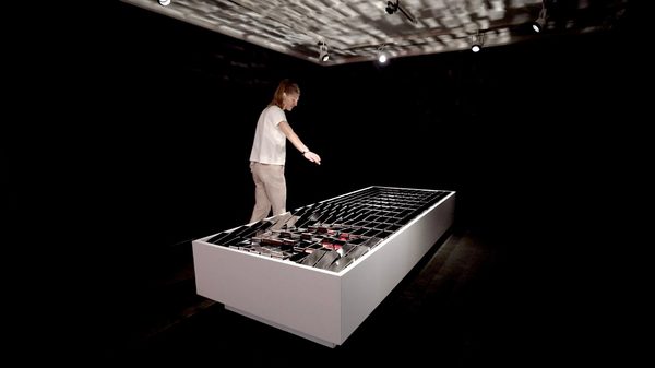 Pool — Brixel kinetic sculpture