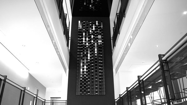 Pulse — kinetic artwork at Equinox headquarters