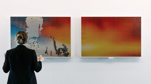 Time Capsule Over Manhattan — permanent interactive artwork at Rockefeller Center
