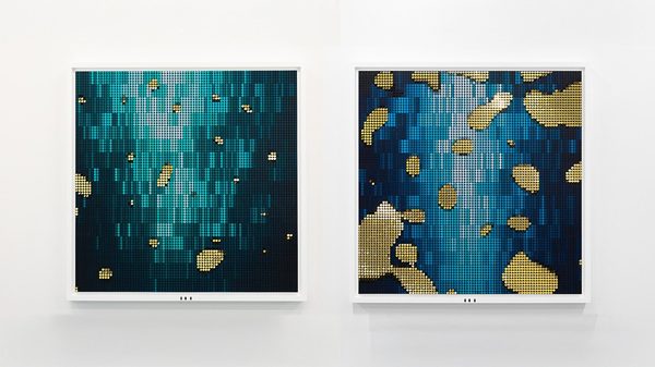 Warming Seas — ocean temperature data artwork series