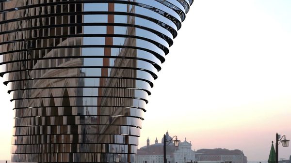 Zakreet Wind — concept rendering of an outdoor kinetic sculpture